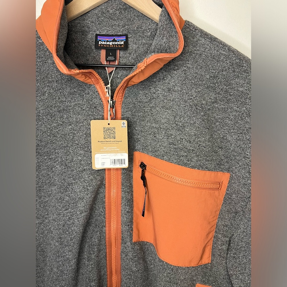 Patagonia Synchilla Zip-Up Jacket NWT - Picture 3 of 4